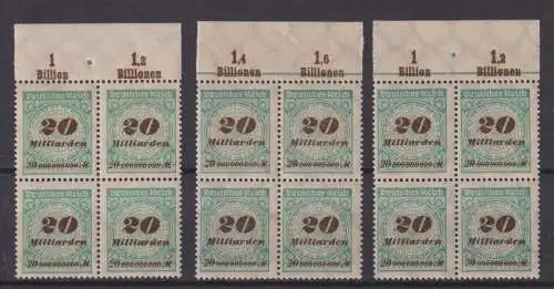 Deutsches Reich 1923 Nr 329A** Postfrisch / **