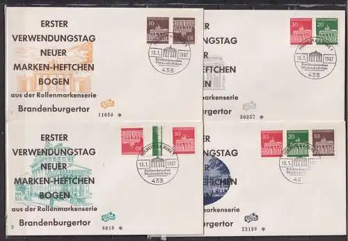 Bundesrep. Deutschland 1967 Nr W 25 -KZ 5 Ersttagssonderstempel