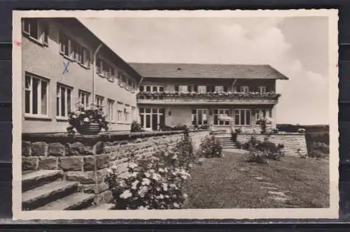 [Echtfotokarte schwarz/weiß] Mosbach (Baden) MICHAEL ROTT SCHULE. 