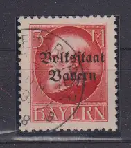 Altdeutschland Bayern 1919 Nr 130IA o Rundstempel (Datum und/oder Ort klar)