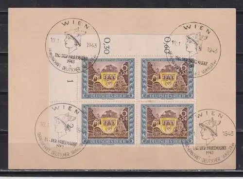 Deutsches Reich 1943 Nr FDC 828 P 294 Ersttagssonderstempel