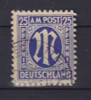 All. Bes. Bizone 1945 Nr 9-I o Rundstempel (Datum und/oder Ort klar)