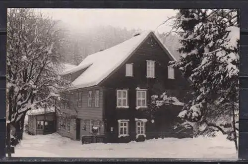 [Echtfotokarte schwarz/weiß] S.Christen / Zum Jagerhof /Riefenbeek H. (Handstempel rückseitig). 