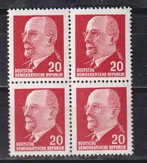 DDR 1961 Nr 848Xy** Typenpaar S2 (2) Postfrisch / **