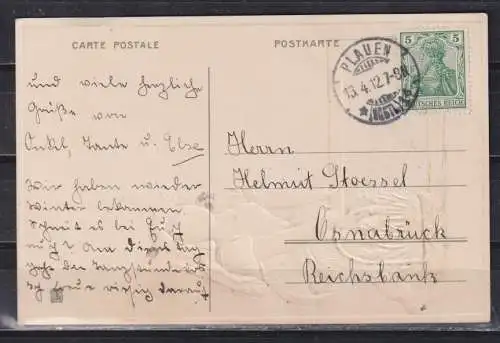 [Lithographie] Herzlichen Glückwunsch zum ersten Schulgang. 