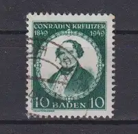 All. Bes. Franz. Zone 1949 Nr 53II o Rundstempel (Datum und/oder Ort klar)