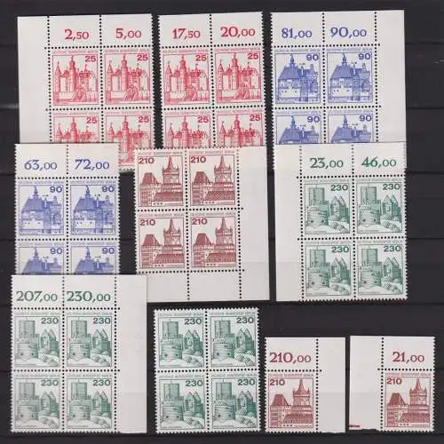 Berlin (West) 1978 Nr 587/90** Postfrisch / **