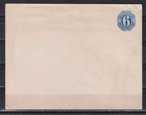 Altd. Württemberg 1862 Nr GSU 2IBa** Postfrisch / **