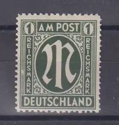 All. Bes. Bizone 1946 Nr 35 PF IV ** Postfrisch / **