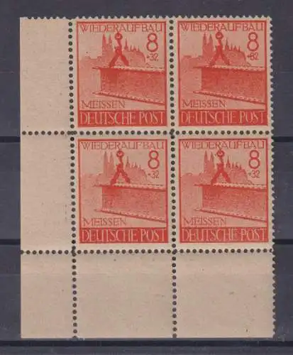 Deut. Lokala. ab 1945 1945 Nr Meissen 37A PF I ** Postfrisch / **