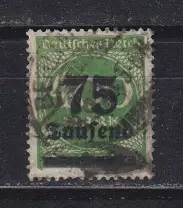 Deutsches Reich  Nr 287b o gpr Rundstempel (Datum und/oder Ort klar)