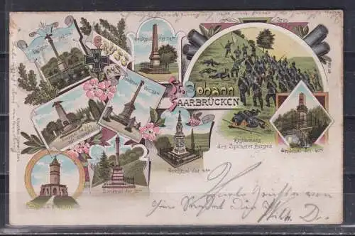 [Lithographie] St.Johann, Saarbrücken. 