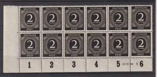 All. Bes. Gem.-Ausg. 1946 Nr 912 PF I + HAN ** Postfrisch / **