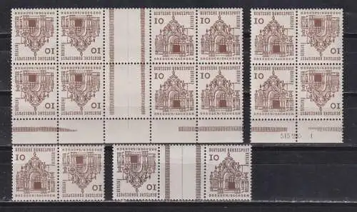 Berlin (West) 1965 Nr K4/KZ2 ** Postfrisch / **