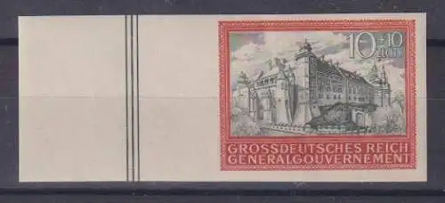 Generalgouvernement 1944 Nr 125 U ** Postfrisch / **