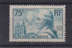 Frankreich 1936 Nr 318 * Falz / Gummimängel / *