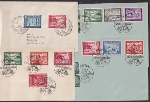 Deutsches Reich 1940-42 Nr aus 703 bis 778 Brief