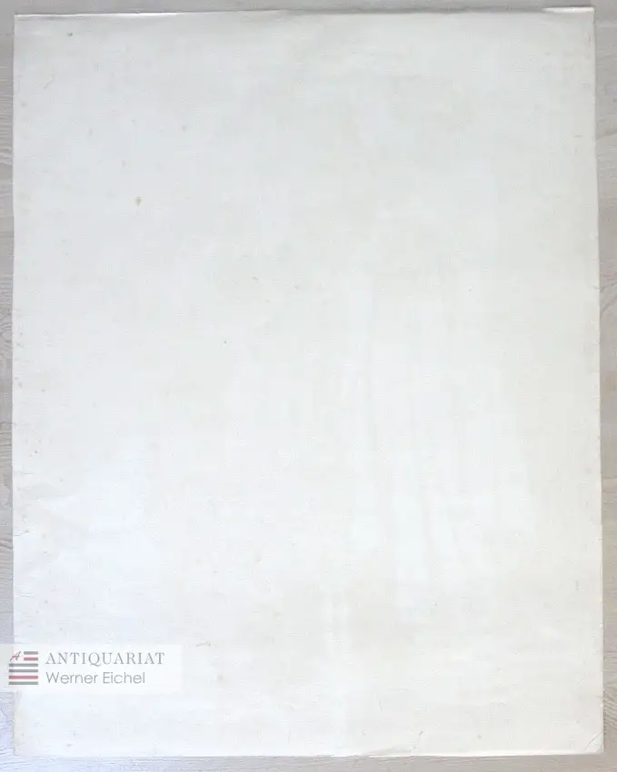 Maximilian Liebenwein, St. Barbara - Künstler-Steinzeichnung, künstlerischer Wandschmuck, Lithographie 4