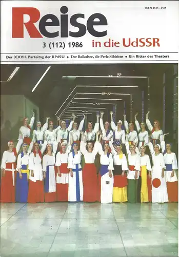 Journal: Reise in die UdSSR, Der Baikalsee die Perle Sibiriens, 3-112, 1986