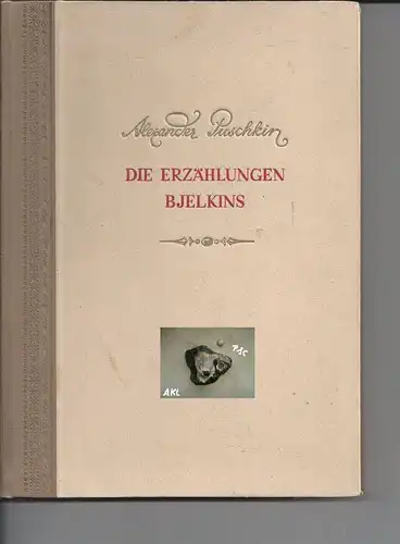 Die Erzählungen Bjelkins, Alexander Puschkin