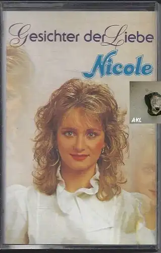 Nicole, Gesichter der Liebe, Kassette, MC