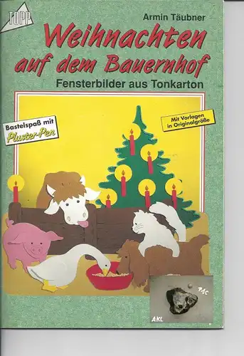 Weihnachten auf dem Bauernhof, basteln