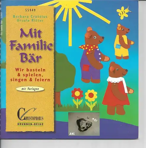 Mit Familie Bär, Wir basteln spielen singen und feiern, basteln