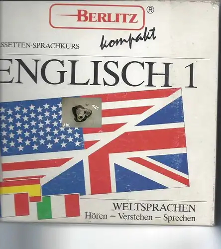 Englisch 1, Cassetten Sprachkurs, kompakt, Berlitz