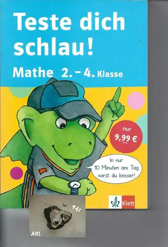 Teste dich schlau, Mathe 2. - 4. Klasse, Klett