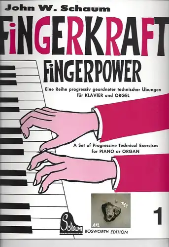 Fingerkraft, Powerkraft 1,  für Klavier und Orgel
