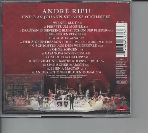 Andre Rieu, 100 Jahre Strauß, CD