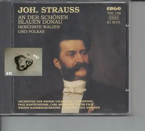 Johann Strauss, An der schönen blauen Donau, CD