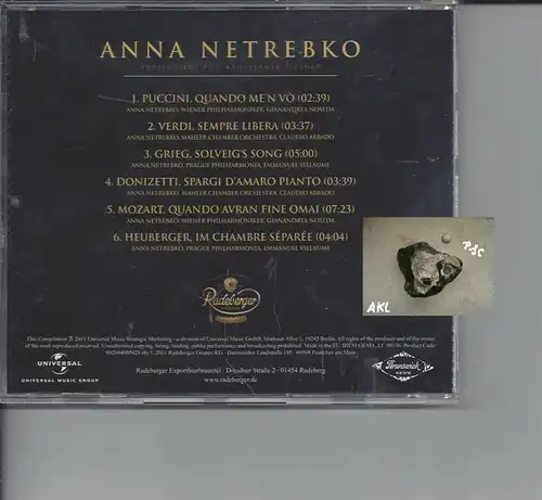 Anna Netrebko, Nacht de Stars, CD
