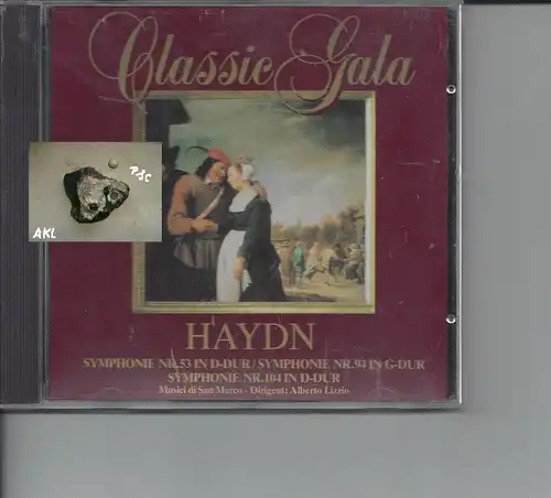 Classic Gala, Haydn, Symphnie Nr. 53 in D-Dur, CD