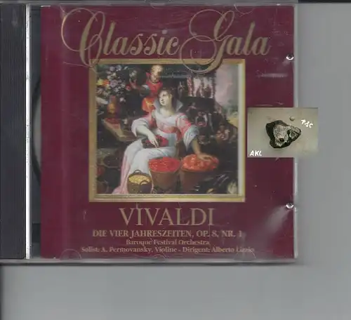 Classic Gala, Vivaldi, Die vier Jahreszeiten, Op. 8 Nr. 1, CD