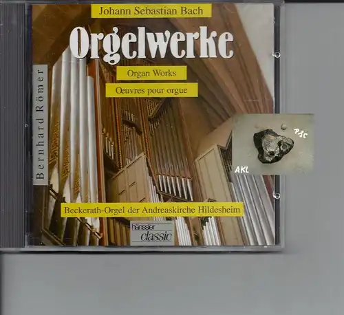 Orgelwerke, Johann Sebastian Bach, Bernhard Römer, CD