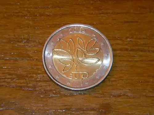 NEU: 2 Euro Finnland / Suomi 2004 BU "EU-OSTERWEITERUNG" #UNC# aus KMS