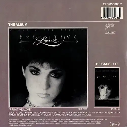 Miami Sound Machine - Conga