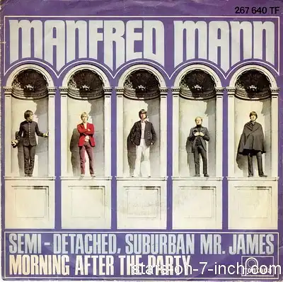 Manfred Mann - Semi-Detached, Suburban Mr. James