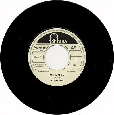 Manfred Mann - Mighty Quinn