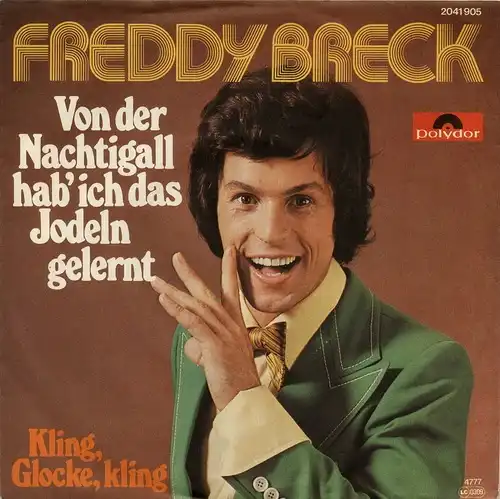 Breck, Freddy - Von der Nachtigal hab' ich das Jodeln gelernt