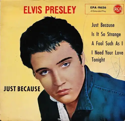 Presley, Elvis - EP JUST BECAUSE