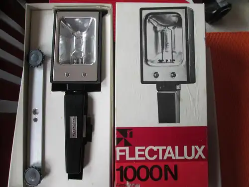 Lichtlampe für Fotos Flectalux 1000 W aus den 50/60 iger Jahren