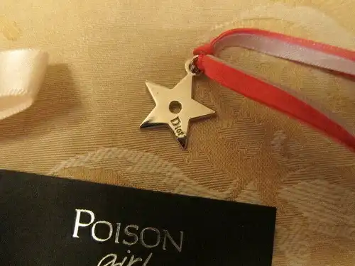 DIOR Paris "Poison Girl" Schlüsselanhänger DIOR C D cherie Armband (Satinbänder)