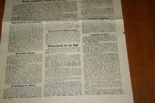 (A20) Zeitung 1940