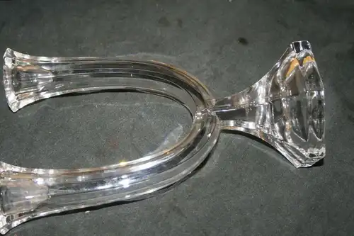 (N125) Kerzenleuchter Glas