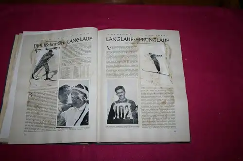 (M13) Sammelalbum,Olympische Spiele 1936