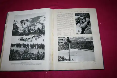 (M13) Sammelalbum,Olympische Spiele 1936