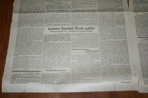 (A18) Zeitung 1940