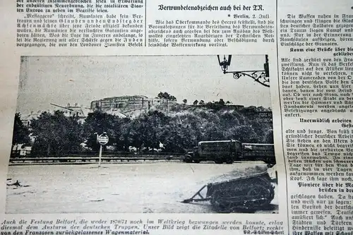 (A2) Zeitung 1940